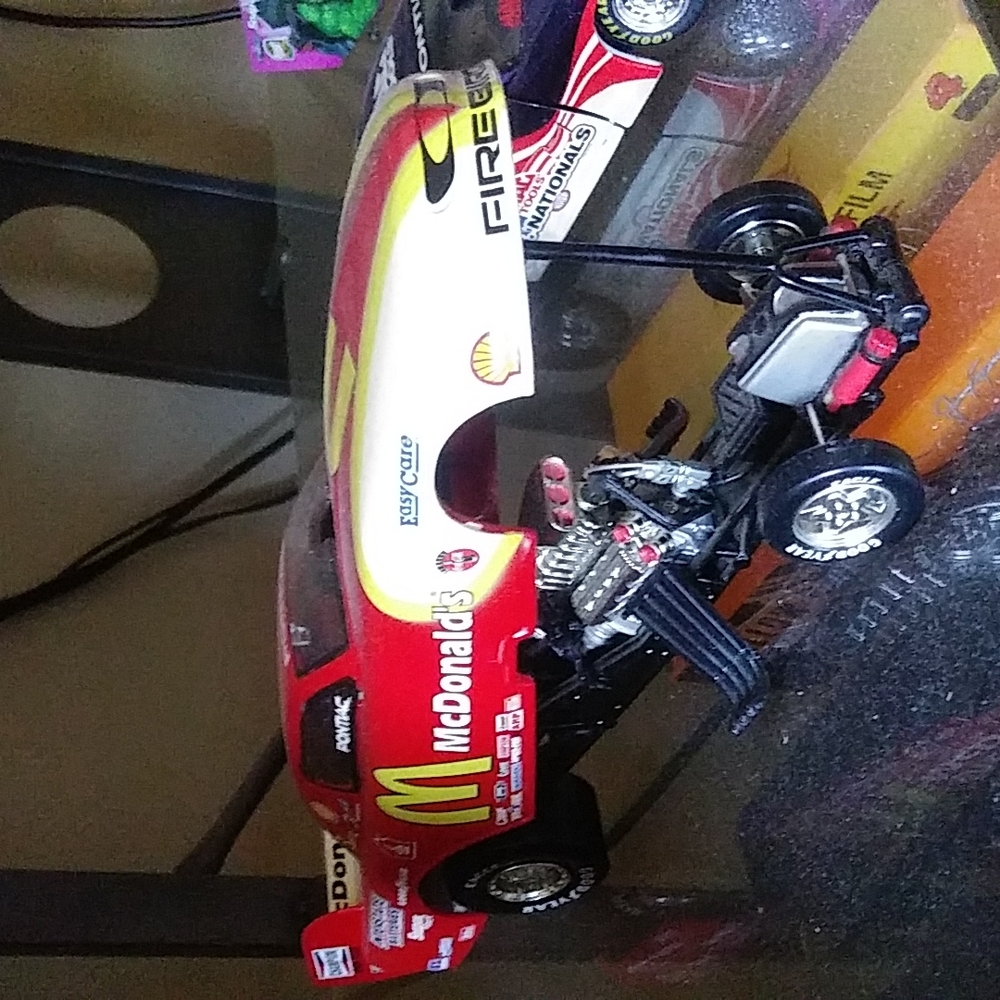McDonald's funny car.